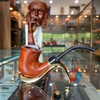 Tẩu bắt tóp cigar free size 42-60 gỗ thạch nam