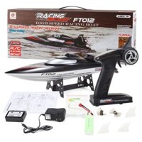 Tàu Cano điều khiển từ xa FT012 tốc độ cao 50km/h động cơ Brushless Tàu DCV009 Fei Lun FT 012 FT12