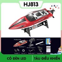 Tàu Cano Tốc Độ Cao Điều Khiển Từ Xa BJ808 BJ813 25km RC 2.4Ghz 150m thay thế FT007 Pin nâng cấp