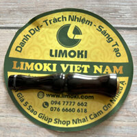 Tẩu Đầu Lọc Thuốc Lá Sừng Trâu Đen