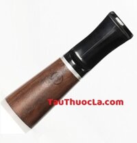 Tẩu gỗ mun CIG-1b bắt tóp cigar mini (0,8-1,1)cm