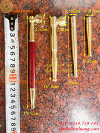 Tẩu Hút Thuốc Bằng Đồng Cỡ Bé, Dài:15,10,6cm