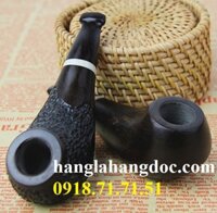Tẩu hút thuốc lá bằng gỗ Mun kiểu cựa gà cá tính MU-20CG