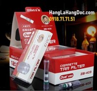 Tẩu hút thuốc lá điếu trung 4 lõi lọc ZB-403 khử độc hiệu quả