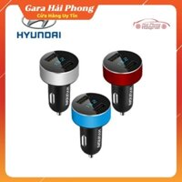 Tẩu Hyundai Chia 2 Cổng USB nhỏ gọn sạc điện thoại trên ô tô