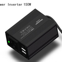 Tẩu kích điện ô tô AC 220V 150W USB Power Inverter dùng được cho máy tính xách tay