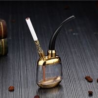 Tẩu lọc chính hãng HENGDA đầu lọc thuốc lào HD801, tẩu hút thuốc lá sợi, lọc sạch qua nước lọc chất