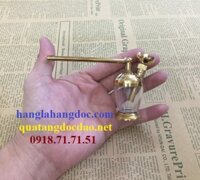 Tẩu lọc nước bằng kim loại KY-118 hút thuốc lá sợi (Metal Water Pipe)