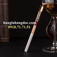 Tẩu lọc thuốc lá điếu lớn & nhỏ (esse) gỗ tự nhiên ZOBO ZB-350, cán kim loại