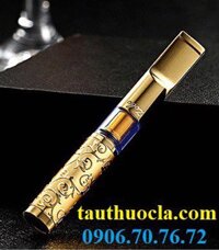 Tẩu lọc Zobo 02 chế độ, dùng cho thuốc lá 3 cỡ điếu, hoa văn cổ điển ZB 337-HV