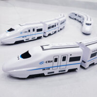 Tàu Lượn Siêu Tốc, Tàu Hỏa, Xe Lửa (Tự động chạy tránh chướng ngại vật, có đèn phát sáng kèm tiếng còi tàu vui nhộn)