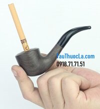 Tẩu mini gỗ mun MU-209 hút được thuốc lá điếu và sợi