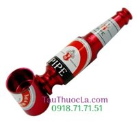 Tẩu pipe chai bia mini 83mm (cỡ lớn) KL-19 kim loại hút thuốc lá sợi