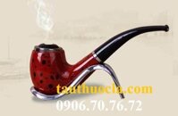 Tẩu pipe hút được cả thuốc lá sợi & thuốc lá điếu BKL 803 (cỡ nhỏ)