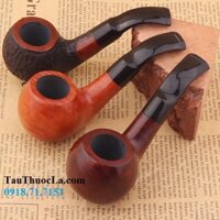 Tẩu pipe hút thuốc lá mini TNE-8010 gỗ thạch nam cao cấp