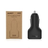 Tẩu Sạc 2 Cổng Aukey CC-S3 (24W)