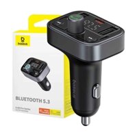 Tẩu Sạc Đa Năng Phát Nhạc Trên Xe Hơi Qua USB, Bluetooth Baseus S-09 Pro Series Car FM Transmitter