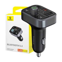 Tẩu Sạc Đa Năng Phát Nhạc Trên Xe Hơi Qua USB, Bluetooth Baseus S-09 Pro Series Car FM Transmitter