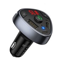 Tẩu sạc kết nối điện thoại qua bluetooth, kết nối dàn âm thanh trên xe qua sóng FM