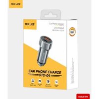 Tẩu sạc nhanh ô tô Akus OTO4 Qc 3.0 sạc nhanh