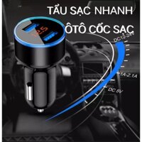 tẩu sạc nhanh ôtô cao cấp hàng loại tốt