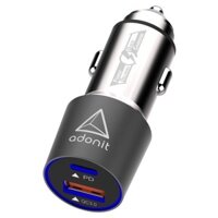 Tẩu sạc nhanh xe hơi Adonit QC 3.0/ PD 48W