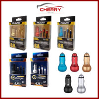 Tẩu sạc Pugan, dây sạc 3 đầu, sạc nhanh điện thoại và các thiết bị điện tử.