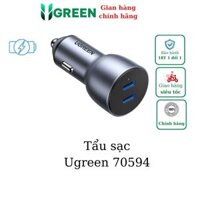 Tẩu sạc xe hơi PD QC 3.0 36W Ugreen 70594