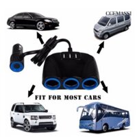 Tẩu thuốc cắm Sạc FONE_CAP máy tính bảng  iphone ipad  android samsung Chia 3 Cổng Usb 12v 24v Cho  ô tô Xe Hơi