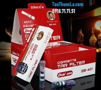 Tẩu thuốc lá ZB-401 4 chế độ lọc khử độc hiệu quả cho điếu lớn