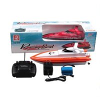 Tàu thủy điều khiển từ xa có sạc pin đi kèm, Cano Đồ Chơi Điều Khiển