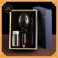 Tẩu xông trầm, lư điện, lò đốt trầm hương trên ô tô cắm trực tiếp trên xe - Nâu đất