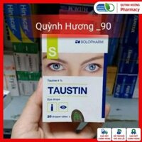 TAURINE Solopharm 4% cung cấp dưỡng chất, dưỡng giác mạc, bảo vệ mắt 1ml