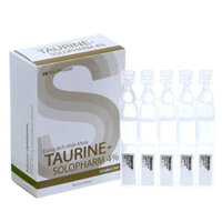 Taurine Solopharm 4%, điều trị suy yếu thể lực, nóng rát, mỏi mắt