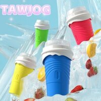 Tawjog 500 ML Slushy Maker Cup, Cốc Smoothie mùa hè dung tích lớn tự chế, Chai lắc sữa đông lạnh cầm tay DIY