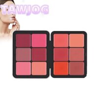 Tawjog Kara Secret Blusher Palette, White Highlighter 12 / 16 Colors Iron Box Blusher Palette, Brighten Skin Tone Multi Color Rouge Plate Kem che khuyết điểm bảo hiểm toàn diện lâu dài