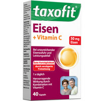 taxofit® Eisen + Vitamin C Kapseln, 40 St