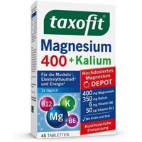 [Taxofit] Magnesium 400 + Kalium 45 viên