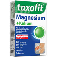 taxofit® Magnesium + Kalium Tabletten, 30 St