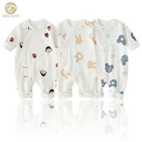 Tay Áo Dài Bông Mềm Áo Liền Quần Trẻ Em