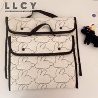 Tay áo máy tính xách tay, Túi xách máy tính xách tay hoạt hình chống sốc, Vỏ máy tính xách tay siêu mỏng dung tích lớn thỏ