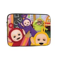 Tay áo máy tính xách tay Teletubbies 10-15Inch, Vỏ bảo vệ có dây kéo