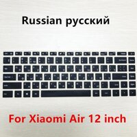 Tây Ban Nha/Nga/Bàn Phím Silicone Dành Cho Xiaomi Mi Notebook Air 12.5 13.3 Pro 15.6 Miếng Dán Bảo Vệ Màng Bảo Vệ