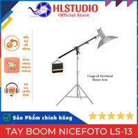 Tay Boom NiceFoto LS-13, Chất Liệu Nhôm Đúc, Thiết Kế Đa Năng, Thông Minh HL Studio