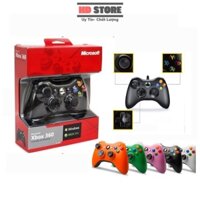 Tay cầm cho PC Xbox 360 SF1 đèn vàng FullSkill Fifa - Hỗ trợ Android TV Box, Smart TV, Smartphone Support OTG