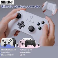 Tay cầm chơi 8BitDo Ultimate Bluetooth Controller game bluetooth/ 2.4G tối đa có cổng sạc dành cho Switch/ Windows/ Android