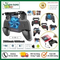 Tay Cầm Chơi Game 2000MAh SR Cho Điện Thoại Kiêm Sạc Dự Phòng Và Quạt, Hỗ Trợ Hỗ Trợ Pubg, Ros, Free Fire Controller