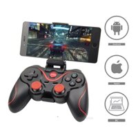 Tay Cầm Chơi Game Bluetooth BT3.0 Không Dây Terios X3 Có Giá Đỡ Cho Điện Thoại / Máy Tính Bảng / TV