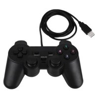 Tay cầm chơi game cao cấp cực nhạy kiểu dáng Playstation giá rẻ gắn cổng USB trên PC