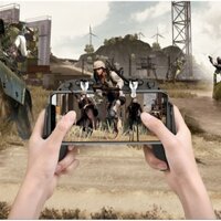 Tay Cầm Chơi Game Chuyên Nghiệp Borofone BG3 Dùng Cho PUBG ROS, FF/Liên Quân Mobile Cao Cấp Mộc Quạt Tản Nhiệt.